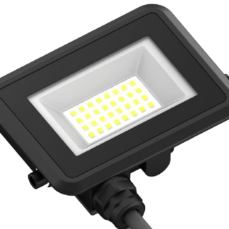 Projecteur 10W<br>4000K - 100lm/W - IP65<br>Connexion Facile et Rapide