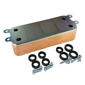 Echangeur de chaleur<br>de type Saunier Duval<br>16 Plaques<br>Ref constructeur : 0020186155