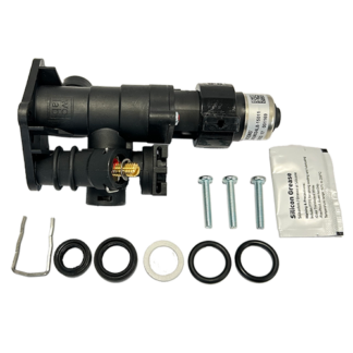 Corps de vanne motorisé à 3 voies<br>Turbotec de type VAILLANT<br>Réf.constructeur : 0020020015