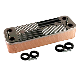 Echangeur de chaleur adaptable de type<br>SAUNIER DUVAL 16 Plaques<br> Ref constructeur : S1024800