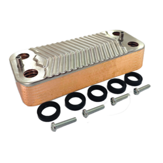 Echangeur de chaleur adaptable de type<br>VIESSMANN 16 Plaques<br> Ref constructeur : 7859038