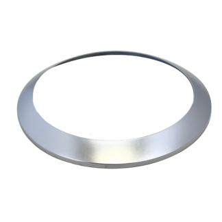 Anneau Argenté<br> pour Hublot plafonnier LED<br>(ref.hublot : 00734 et 00735)
